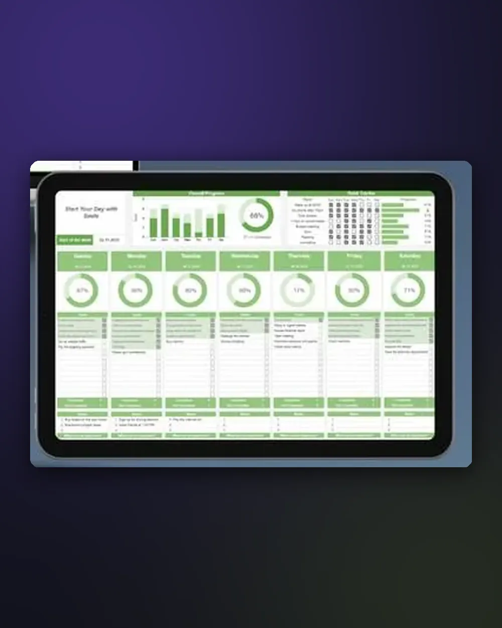 Boleh guna di laptop, tablet dan telefon melalui Google Sheets
